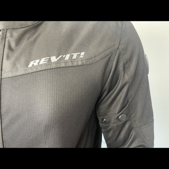 Slightly Used Black REV’IT Jacket Eclipse XL - Picture 6 of 14
